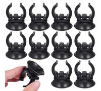 Homoyoyo 10Pcs Aquarium Suction Cups - Heavy-Duty Black Clips for Heater and Hose Compatible with Fluval 306 & FX6 Replacement Parts for Secure Fish Tank Setup