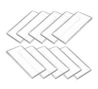 Homoyoyo 10pcs Banknote Case Money Holder for Cash Commemorative Paper Money Collection Protective Cover Storage Box Suitable for Home Collectors