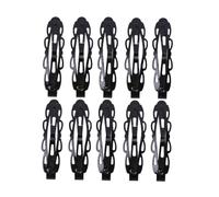 Homoyoyo 10pcs Black Water Drop Clip Simple Boys and Girls Hair Clips Hairpin Styling Tool for Boy Girl's Party