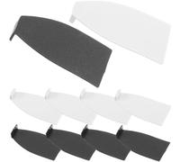 Homoyoyo 10pcs Bow Tips Violoncello Bow Tips Lightweight Plastic Fittings Sleek Professional Design Easy to Replace for Music Schools