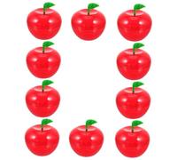 Homoyoyo 10pcs Candy Container Wedding Storage Case Plastic Candy Boxes Christmas Box Party Favor for Wedding Keepsake Christmas Tree Apples Sweet Jars for Buffet