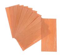 Homoyoyo 10pcs Cedar Sheets for Cigar Humidor Accessories, 150x65mm Size, 0.3mm Thickness, Safe Use and Simple Design, for Cigar Storage and Freshening