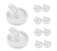 Homoyoyo 10pcs Dishwasher Replacement Wheels for Lower Rack Plastic Wash Machine Parts for Easy Installation and Maintenance