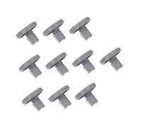 Homoyoyo 10pcs Dishwasher Wheels Replacement Dishwasher Accessory Wheels for Repairing Professional Casters for Parts