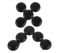 Homoyoyo 10pcs Earbuds Storage Case Portable Hard Shell Earphone Organizer Compact Travel Pouch Universal Wireless Earbud Holder Black