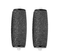 Homoyoyo 10pcs Extra Coarse Replacement Rollers for Electronic Foot File Pedicure Accessory with Black Light Blue Blue and Pink Heads Hard Skin and Callus Remover for Feet Care