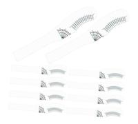 Homoyoyo 10pcs Eyelash Measuring Ruler Durable Lash Extension Measuring Tool for Accurate and Curl for Beauty Salons and Personal Use