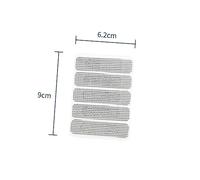 Homoyoyo 10Pcs Fiberglass Mesh Window Screen Repair Tape Dark Grey Heat Resistant Self Adhesive Patch for Net Tear Mending for Doors Patio Rv Camping Tarps Eco Friendly Mesh