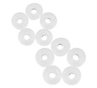 Homoyoyo 10pcs Floss Refill Core Polyester Thread Replacement for Oral Care Tooth Cleaning Spool Wire Floss for Deep Plaque Removal and Gum Protection