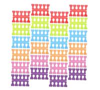 Homoyoyo 10pcs Foam Toe Separators Cushions for Nail Polish Soft Sponge Pedicure Tool Nail Art Finger Dividers Manicure Accessories for Salon and Home Use