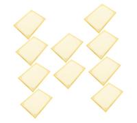 Homoyoyo 10pcs Gold Trim Certificate Paper Thick Blank Diploma Heavyweight Printing Paper for Awards and Certificates Luxury Finish