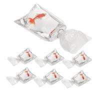 Homoyoyo 10pcs Goldfish Resin Charms for Jewelry Making DIY Craft Supplies for Bracelets Necklaces Earrings with Creative Water Bag Design