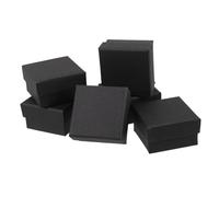 Homoyoyo 10Pcs Jewelry Packaging Boxes Elegant Paper Present Boxes for Rings Earrings Bracelets Necklaces Versatile Storage with Protective Lining for Jewelry Display
