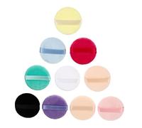 Homoyoyo 10pcs Makeup Puff Loose Fit Me Powder Puff Non-slip Makeup Sponge for Women Girls Small Comfortable and Safe for Skin