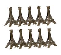 Homoyoyo 10Pcs Metal Eiffel Tower Photo Holders Sturdy Memo Clips for Wedding Party Table Numbers Cards Display Desktop Decor