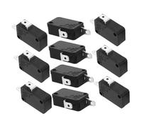 Homoyoyo 10pcs Micro Limit Switch for Microwave Oven Repair Micro Switches Compatible with Air Fryers Essential Oven Repair Parts for Door Replacement