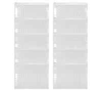 Homoyoyo 10Pcs Mini Bubble Mailers Protective Pouches for Shipping Small Fragile Items, Shockproof Air Bubble Packaging Bags Suitable for Trading Card Mailing and Moving