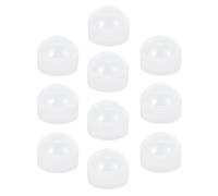 Homoyoyo 10pcs Pacifier Case Storage Box for Baby's Silicone Pacifier Made of Strong Pp Material Simple Design, Safe to Use Holder Case for Storing at Home and Carrying
