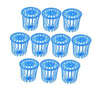 Homoyoyo 10pcs Parrot Feeding Basket Set Plastic Bird Fruit Foraging Basket Hanging Cage Feeder for Pet Birds Parrots Suitable for Vegetable and Fruit Feeding