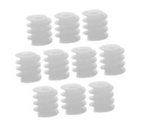Homoyoyo 10pcs Plastic Worm Gears for Motor Truck Model DIY Crafts Consistent Power Reduction Gears for Aircraft Rc Cars Durable Mechanical Transmission