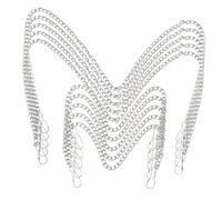 Homoyoyo 10pcs Poster Hanging Flag Chain Small Chains Hooks for Hanging Billboards Lanterns Wind Chimes Ornaments Outdoor Indoor Picture Craft