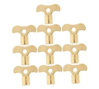 Homoyoyo 10pcs Sillcock Square Stem Faucet Key Water Shut Off Tool for Outdoor Hose Faucets Community Water Management with Enhanced Security Features