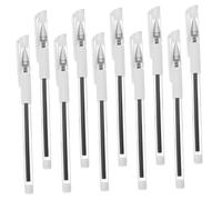 Homoyoyo 10pcs Skin Marking Pens for Tattooing and Eyebrow Positioning Portable Black Precision Markers for Surgery Piercing Brow Mapping and Cosmetic Use
