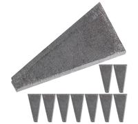 Homoyoyo 10pcs Small Carbon Steel Axe Wedges Reinforcing Tool for Hammer and Axe Nail Installation Repair Accessory