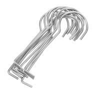 Homoyoyo 10pcs Stainless Steel Drain Removal Hooks Set - Shower Floor Drain Grate Puller Lifting Keys for Bathroom Maintenance and Unclogging
