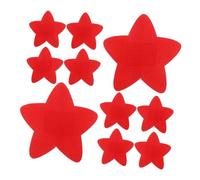Homoyoyo 10pcs Star-Shaped Self-Adhesive Wound Patches Portable Breathable Bandages for Finger Injuries Decorative Adhesive Plasters for Home School Outdoor Use