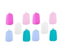 Homoyoyo 10pcs Toothbrush Head Covers Silicone Toothbrush Protective Cover Travel Accessories for Daily Use and Hygiene Protection