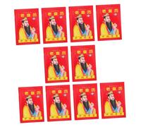 Homoyoyo 10pcs Twenty-four Solar Calendar Desk Calendar 2026 Chinese Chinese Style Lunar 2026 Feng Shui Yearly Feng Shui Paper