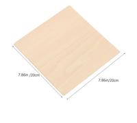 Homoyoyo 10Pcs Unfinished Wood Planks for Crafts Smooth DIY Wooden Boards for Painting Writing and Woodworking Projects for Creative Handmade Coasters and Decorative Art