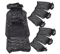 Homoyoyo 10pcs Wig Net Cap for Women Hairnets Mesh Dome Elastic Wig Cap for Bun Nets Soft and Stretchy Material