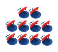 Homoyoyo 10pcs Wooden Finger Castanets for Lightweight Portable Traditional Percussion Instruments Beginner Friendly Rhythm for Preschool Music Learning