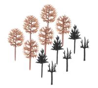 Homoyoyo 116pcs Miniature Model Trees for DIY Scenery Building Detailed Plastic Diorama Trees for Railroad Architecture Landscaping Sand Table Accessories and Versatile