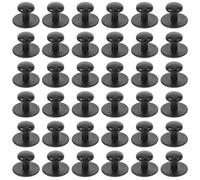 Homoyoyo 120pcs Chef Suit Buttons Round Buttons for Sewing Craft Projects Chef Coat Bags Clothing Decorative