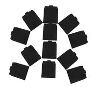 Homoyoyo 12pcs Black Cardboard CD DVD Sleeves Disc Holder Replacement Storage Wallet for Wedding Cards and Document Organizer