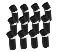 Homoyoyo 12pcs Black Paper Tube Packaging Boxes for Essential Oil Bottles Durable Kraft Paper Containers for Tea Incense Sticks DIY Crafts Cosmetic Storage Present Packaging