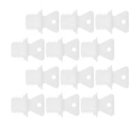 Homoyoyo 12pcs Hot Water Bottle Lid Plug Replacement Spill Cap for Warm Water Bags Pp Stopper Bag Stopper for Home and Travel Inner Diameter