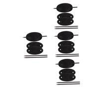 Homoyoyo 12pcs Leather Barrette Stick Hair Bun Holder for Women Hair Bun Stick Pin for Long Accessories for Elegant Headdress