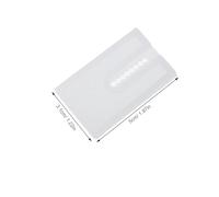 Homoyoyo 12pcs Leveling Plastic Shims Furniture Wedges 1.97x1.22x0.24in Plastic Efficient Installation Protective Interface for Table Leg Leveler Use