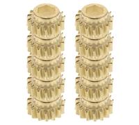 Homoyoyo 12pcs Metal Hexagonal Tuning Peg Gears for Guitar Tuning Gears Accurate Pegs for Acoustic Electric Guitar String Repair Tools