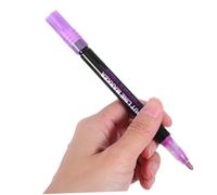 Homoyoyo 12pcs Metallic Shimmer Markers with Silver Outline Vibrant Glitter Pens for Teens Durable Double Line Inking Pens for DIY Crafts Scrapbooking and Art Supplies