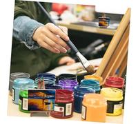 Homoyoyo 12Pcs Mini Cotton Canvas Frames Stretched Painting Boards DIY Blank Art Panels for Oil Painting Portable Wooden Frame for Art Students and Enthusiasts