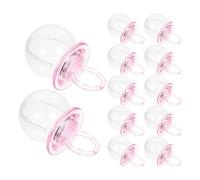 Homoyoyo 12pcs Mini Pacifier Candy Boxes for Shower Favors Cute Candy Pacifiers Gender Reveal Party Decorations Small Boxes