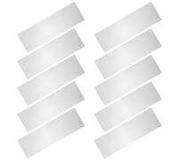 Homoyoyo 12pcs Pet Cage Splash Guard Panels 35.6X11.5Cm with 100 Cable Ties Plastic Animal Cage Liners for Rabbits Ferrets Chinchillas - Small Animal Protector and Litter Box Edge Guard