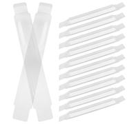 Homoyoyo 12pcs PVC Protective Cover for Clock Hands Inner Diameter 25cm Anti-Squeeze Wall Clock Hands Safety Guard Box Suitable for Quartz and Craft Accessories