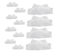Homoyoyo 12pcs Range Hood Filter Thickened Nonwoven Oil-absorbing Replacement Filters for Kitchen Exhaust Hood Anti-grease Paper Preventing Smoke Backflow