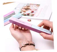Homoyoyo 12pcs Sided Nail File Buffer Blocks Professional Polishing Tools for Women Washable Manicure Pedicure Kit for Fingernails and Toenails